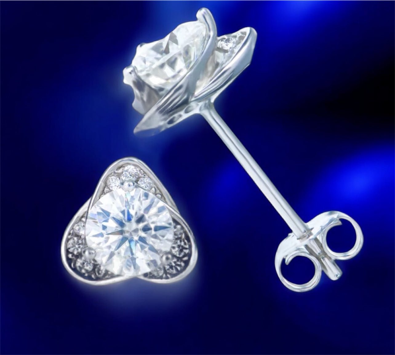Burst With Joy Moissanite Earring - Jewels