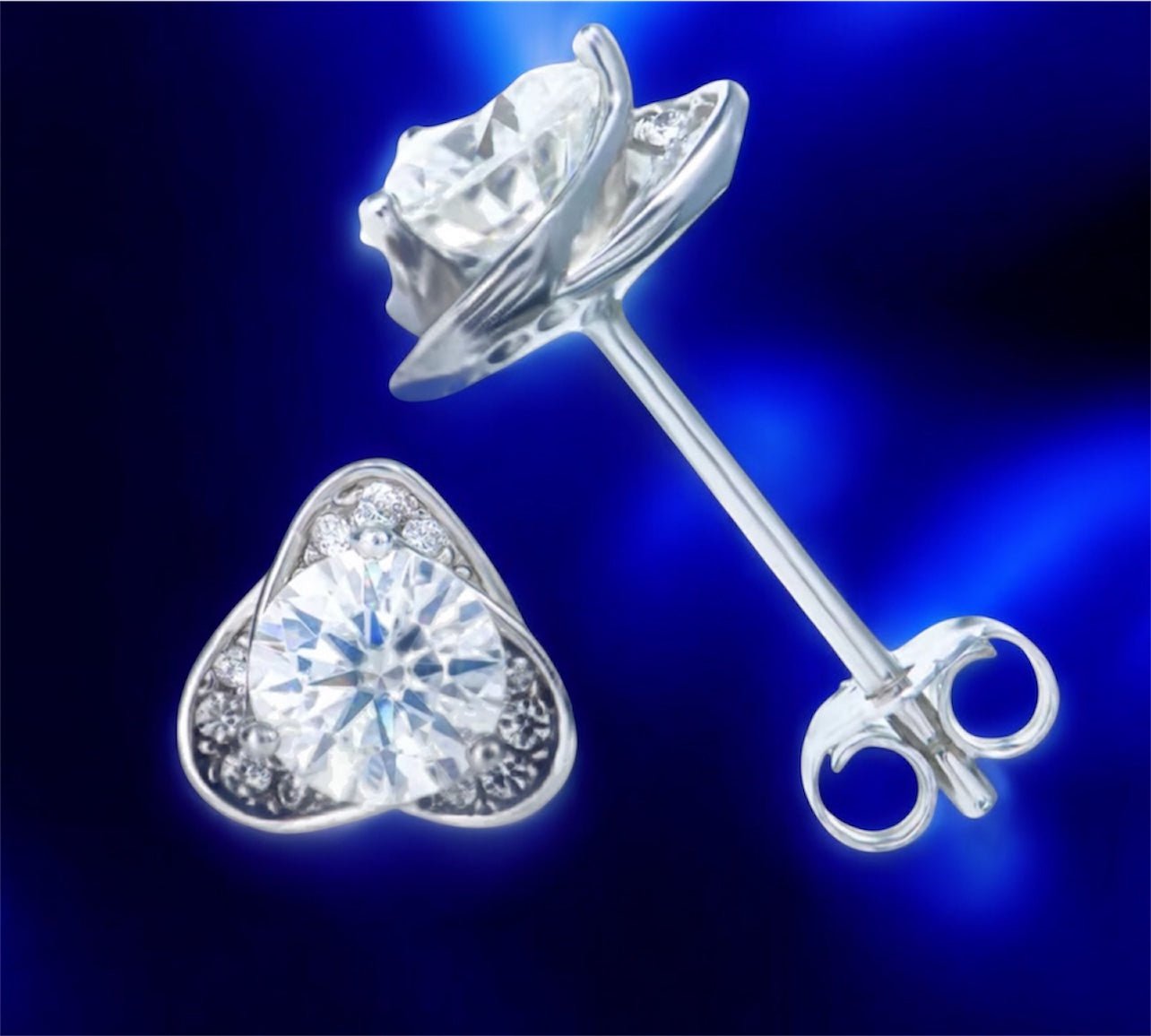 Burst With Joy Moissanite Earring - Jewels