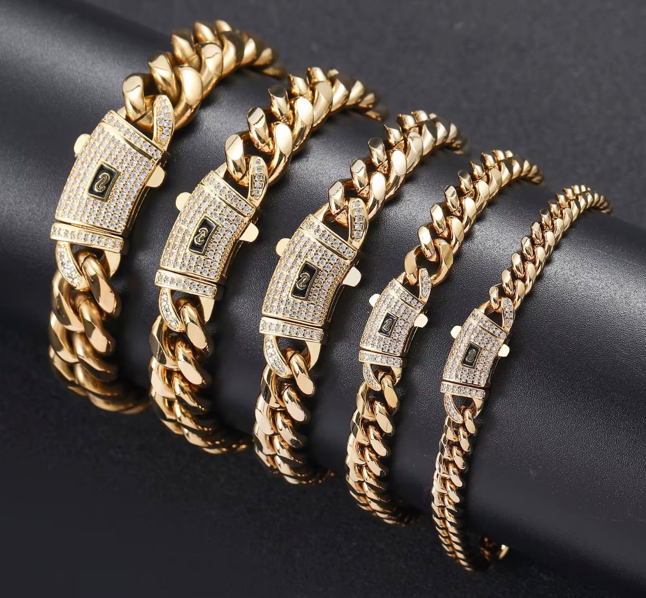 Miami Cuban Link Bracelet Monaco Version - Virtue JewelGold6mmBracelet
