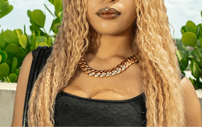 Miami Cuban Link Rose Gold Plated Chain - Jewels18 inches8mmDiamond